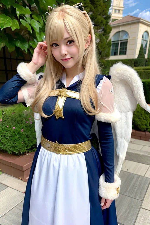 Cosplay blonde