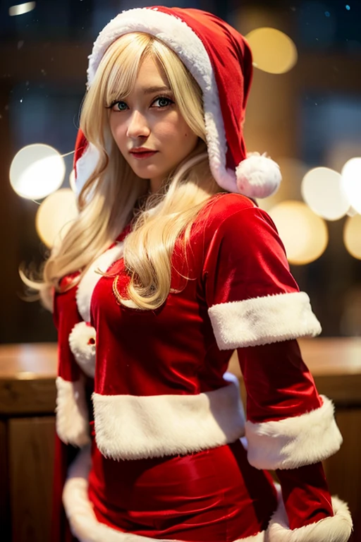 Cosplay blonde